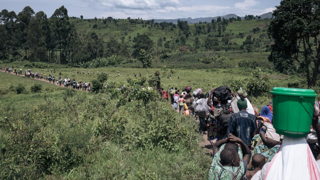 , Actualités france: les rebelles du M23 ont pris le contrôle de la ville de Nyanzale, au nord de Goma